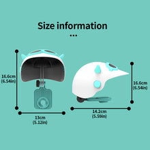 Load image into Gallery viewer, Small Motorcycle Helmet Rider Mobile Phone Holder and Electric Bicycle Navigation Mobile Phone Holder Waterproof Sunshade

