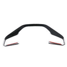 Load image into Gallery viewer, Carbon Fiber Texture Car Interior Steering Wheel Panel Frame Cover Trim Decoration Accessories For MG 4 MG4 EV Mulan 2023
