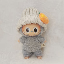 Load image into Gallery viewer, Doll Woolen Hat for Dollhouse Miniature 15cm Labubu Color Match Hat Kawaii Cute Doll Accessories Kids Girls Toys
