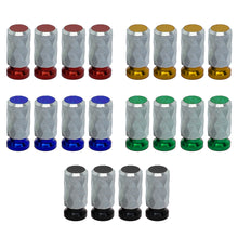 Load image into Gallery viewer, 4Pcs Aluminum Car Tire Wheel Rims Stem Air Valve Caps Stems Tyre Cover Truck Bike Auto Wheel Nipple Plugs
