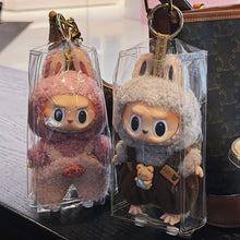 Load image into Gallery viewer, 1Pc Mystery Box Storage Case Anime Ornaments Mystery Box Organizer Box Square Plush Dolls Display Bag With Keychain
