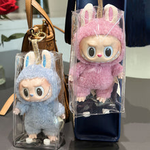 Load image into Gallery viewer, 1Pc Mystery Box Storage Case Anime Ornaments Mystery Box Organizer Box Square Plush Dolls Display Bag With Keychain
