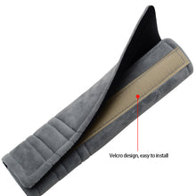 Load image into Gallery viewer, 2Pcs Car Seatbelt Covers Velvet Shoulder Soft Plush Cushion Adjustable Belt Cover for Truck Backpack Straps Accessories
