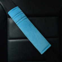 Load image into Gallery viewer, 2Pcs Car Seatbelt Covers Velvet Shoulder Soft Plush Cushion Adjustable Belt Cover for Truck Backpack Straps Accessories
