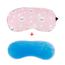 Load image into Gallery viewer, Creative Sleep Hot Compress Eye Mask Lunch Break Ice Bag Cartoon Cute Ice Compress Shading Eye Mask Travel Health Care
