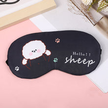 Load image into Gallery viewer, Creative Sleep Hot Compress Eye Mask Lunch Break Ice Bag Cartoon Cute Ice Compress Shading Eye Mask Travel Health Care
