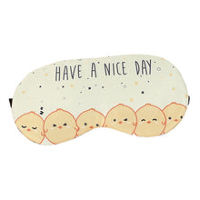 Load image into Gallery viewer, Creative Sleep Hot Compress Eye Mask Lunch Break Ice Bag Cartoon Cute Ice Compress Shading Eye Mask Travel Health Care
