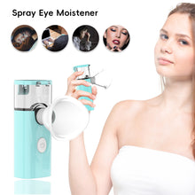 Load image into Gallery viewer, Spray Eye Moistener Relieves Dry Astringent Eyes Beautifies Eyes Moisturizes Eyes Eye Washer Household Nanometer Eye Atomizer
