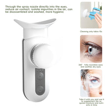 Load image into Gallery viewer, Hot Compress Eye Moistener Eye Spray Eye Care Atomizer Hot Compress Steam Massage Eye Washer Eye Health Care
