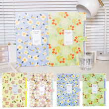Load image into Gallery viewer, A4 Multi-Layers Folder Dutton File Bag File Bag Floral Six/Eight Cells Organ Bag Large Capacity Korean Simple Office Stationery
