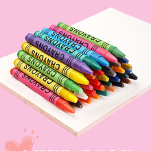 Load image into Gallery viewer, 6/12/18/24 Colors Pen Shape Crayons Non Dirty Hand Washable Safe Non-Toxic for kids Baby Toddler Gift Early Education Tools

