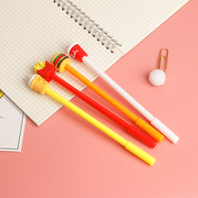 Load image into Gallery viewer, 0.5mm Cute Hamburger Chips Design Erasable Pen Students Blue Black Gel Pens Kids Learning Stationery Office Supplies
