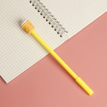 Load image into Gallery viewer, 0.5mm Cute Hamburger Chips Design Erasable Pen Students Blue Black Gel Pens Kids Learning Stationery Office Supplies
