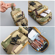 Load image into Gallery viewer, Camouflage Pencil Case Large Capacity Hardtop Stationery Pen Holder Box Children Pen Case Stationery School Supplies Kids' Gift
