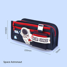 Load image into Gallery viewer, Large Capacity Fashion Capybara Cat Oxford Pencil Bag Cloth Cosmetic Storage Bag Retro Student Stationery School Supplies
