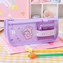Load image into Gallery viewer, Large Capacity Fashion Capybara Spaceman Oxford Pencil Bag Cloth Cosmetic Storage Bag Retro Student Stationery School Supplies
