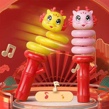 Load image into Gallery viewer, Twisted Balance Swinging Snake Whistle Toy Rotating Duck Decompression Swinging Force Control Balance Toy Snake
