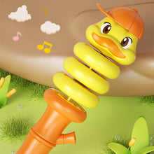 Load image into Gallery viewer, Twisted Balance Swinging Snake Whistle Toy Rotating Duck Decompression Swinging Force Control Balance Toy Snake
