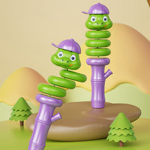 Load image into Gallery viewer, Twisted Balance Swinging Snake Whistle Toy Rotating Duck Decompression Swinging Force Control Balance Toy Snake
