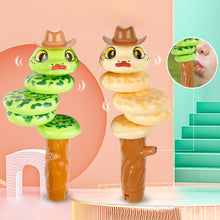 Load image into Gallery viewer, Twisted Balance Swinging Snake Whistle Toy Rotating Duck Decompression Swinging Force Control Balance Toy Snake
