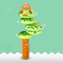 Load image into Gallery viewer, Twisted Balance Swinging Snake Whistle Toy Rotating Duck Decompression Swinging Force Control Balance Toy Snake
