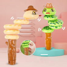 Load image into Gallery viewer, Twisted Balance Swinging Snake Whistle Toy Rotating Duck Decompression Swinging Force Control Balance Toy Snake
