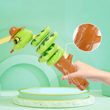 Load image into Gallery viewer, Twisted Balance Swinging Snake Whistle Toy Rotating Duck Decompression Swinging Force Control Balance Toy Snake
