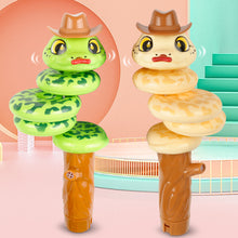 Load image into Gallery viewer, Twisted Balance Swinging Snake Whistle Toy Rotating Duck Decompression Swinging Force Control Balance Toy Snake
