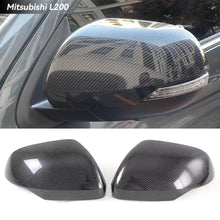 Load image into Gallery viewer, 2Pcs Car Side Door Mirror Cover Cap Replace Auto Exterior Accessories Sides Rearview Cover ABS For Mitsubishi L200

