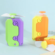 Load image into Gallery viewer, Portable Turnip Knife Small Fan USB Charging Summer Handheld Collapsible Cooling Artifact Decompression Toy For Children
