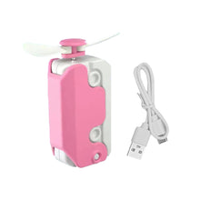 Load image into Gallery viewer, Portable Turnip Knife Small Fan USB Charging Summer Handheld Collapsible Cooling Artifact Decompression Toy For Children
