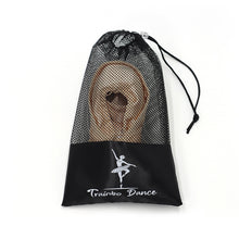 Load image into Gallery viewer, 28*16.5CM Large Capacity Dance Shoes Storage Bag With Drawstring Yoga Ballet Supplies Mobile Phone Storage Breathable Mesh Package
