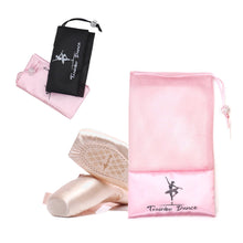 Load image into Gallery viewer, 28*16.5CM Large Capacity Dance Shoes Storage Bag With Drawstring Yoga Ballet Supplies Mobile Phone Storage Breathable Mesh Package
