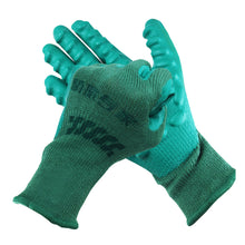 Load image into Gallery viewer, 1Pair Latex Bead Anti-Slip Shock-Proof Yarn Protective Gloves Electric Drill Mine Construction Workers Wear-Resistant Protective Gloves
