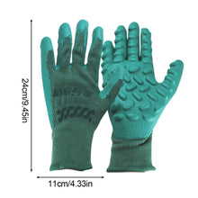 Load image into Gallery viewer, 1Pair Latex Bead Anti-Slip Shock-Proof Yarn Protective Gloves Electric Drill Mine Construction Workers Wear-Resistant Protective Gloves
