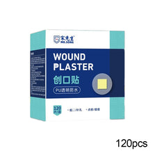 Load image into Gallery viewer, 1BOX/120PCS Vaccine Adhesive Bandage Waterproof Breathable Acne Small Wound Spot Mole Pinhole Protective Patch Bath Swimming Round Waterproof Woundplast For Children
