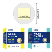 Load image into Gallery viewer, 1BOX/120PCS Vaccine Adhesive Bandage Waterproof Breathable Acne Small Wound Spot Mole Pinhole Protective Patch Bath Swimming Round Waterproof Woundplast For Children
