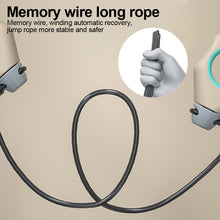 Load image into Gallery viewer, Portable Ring Jump Rope Wire Rope Cordless Load Bearing Dual Use Fitness Weight Loss Equipment With Storage Box
