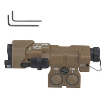 Load image into Gallery viewer, Tactical NAWL-C1 Nylon Battery Box Fishbone Adapter Left And Right Quick Switch Side Hanging Outdoor Flashlight Laser Light Battery Storage Box - No Function
