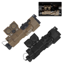 Load image into Gallery viewer, Tactical NAWL-C1 Nylon Battery Box Fishbone Adapter Left And Right Quick Switch Side Hanging Outdoor Flashlight Laser Light Battery Storage Box - No Function
