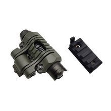 Load image into Gallery viewer, Five-Segment Helmet Light Mini Flashlight Clamp 25MM Adjustable And Rotatable Tactical Helmet Flashlight Clamp Guide Set
