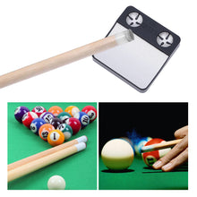 Load image into Gallery viewer, 1PC 2-IN-1 Multi-Functional Pool Cue Tip Repair Tool Aluminum Alloy Small File Board Pool Cue Tip Grinding Shape Repair Device
