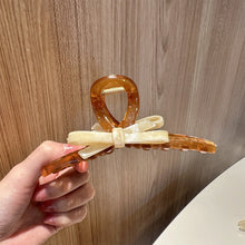 Load image into Gallery viewer, Bow-knot Large Hair Claw Acrylic Hairpin For Women Girl Barrette Korean Style Hair Clips Hairpin 2024 Trend Hair Accessories
