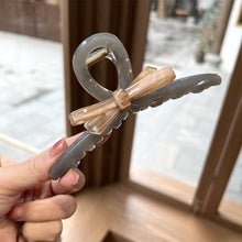 Load image into Gallery viewer, Bow-knot Large Hair Claw Acrylic Hairpin For Women Girl Barrette Korean Style Hair Clips Hairpin 2024 Trend Hair Accessories
