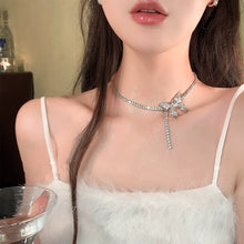 Load image into Gallery viewer, Shiny Butterfly Collar Necklace Women Fashion Jewelry Elegant Festival Party Charm Accessory Memorial Jewelry Gift 2024 Trend
