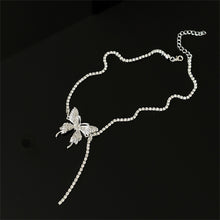 Load image into Gallery viewer, Shiny Butterfly Collar Necklace Women Fashion Jewelry Elegant Festival Party Charm Accessory Memorial Jewelry Gift 2024 Trend
