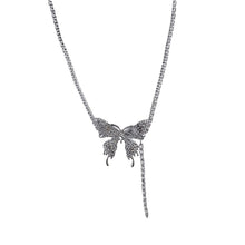 Load image into Gallery viewer, Shiny Butterfly Collar Necklace Women Fashion Jewelry Elegant Festival Party Charm Accessory Memorial Jewelry Gift 2024 Trend
