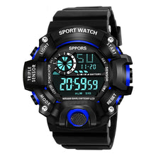 Load image into Gallery viewer, Men Electronic Watch Multi-functional Alarm Sports Luminous Watch Adult Outdoor Wristwatch 2024 Fashionable Electronic Clock
