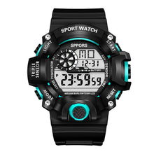 Load image into Gallery viewer, Men Electronic Watch Multi-functional Alarm Sports Luminous Watch Adult Outdoor Wristwatch 2024 Fashionable Electronic Clock
