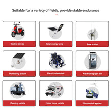 Load image into Gallery viewer, Motorcycle Battery LiFePO4 Scooter Starter 12.8V 5Ah 7Ah 9Ah CCA 200A-400A Built in BMS Lithium Batteries Voltage Protection for Motobike ATV UTVs
